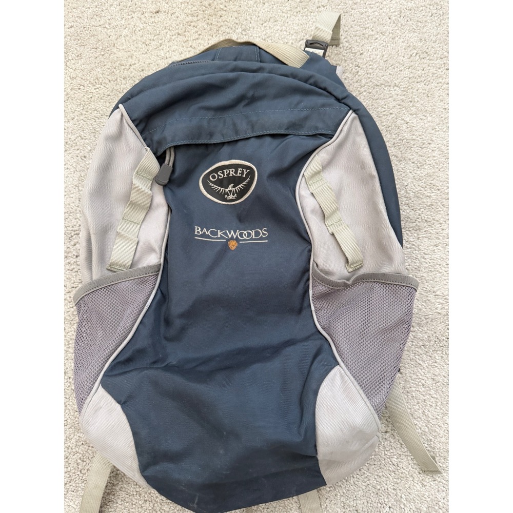 Osprey Halo LE Backwoods Backpack Blue Grey Hiking Daypack Day Bag